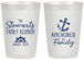 Personalized Family Reunion 20 oz Frosted Cups - Cruise Anchor | 160029