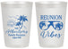 Personalized Family Reunion 20 oz Frosted Cups - Beach | 160034