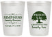 Personalized Family Reunion 20 oz Frosted Cups - Family Tree | 160050