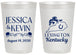 Personalized Wedding 20 oz Frosted Cups - Kentucky | 166
