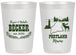 Personalized Wedding 20 oz Frosted Cups - Maine | 168