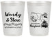 Personalized Wedding 20 oz Frosted Cups - Maryland | 169