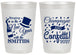 Personalized New Years 20 oz Frosted Cups - 2027 Confetti | 170003