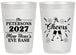 Personalized New Years 20 oz Frosted Cups - 2027 Cheers | 170017
