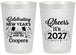 Personalized New Years 20 oz Frosted Cups - 2027 Cheers | 170024