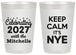 Personalized New Years 20 oz Frosted Cups - 2027 Nye | 170025