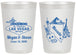 Personalized Wedding 20 oz Frosted Cups - Nevada | 177