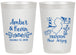 Personalized Wedding 20 oz Frosted Cups - New Jersey | 179