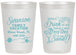 Personalized Family Vacation 20 oz Frosted Cups - Beach Toes In The Sand | 180000