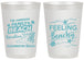 Personalized Family Vacation 20 oz Frosted Cups - Feeling Beachy | 180002