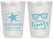 Personalized Family Vacation 20 oz Frosted Cups - Good Times Tan Lines | 180003