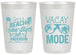 Personalized Family Vacation 20 oz Frosted Cups - Lifes A Beach | 180008