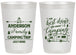 Personalized Family Vacation 20 oz Frosted Cups - Camping Trip | 180017