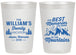 Personalized Family Vacation 20 oz Frosted Cups - Mountains | 180022