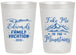Personalized Family Vacation 20 oz Frosted Cups - Mountains | 180024