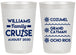 Personalized Family Vacation 20 oz Frosted Cups - Nautical Cruise | 180034