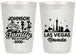 Personalized Family Vacation 20 oz Frosted Cups - Las Vegas | 180048
