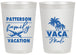 Personalized Family Vacation 20 oz Frosted Cups - Vaca Mode Trip | 180054