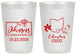 Personalized Wedding 20 oz Frosted Cups - Ohio | 184