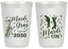 Personalized Mardi Gras 20 oz Frosted Cups - Mardi On Jazz | 190019