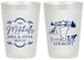 Personalized Wedding 20 oz Frosted Cups - Vermont | 194