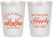 Personalized Wedding 20 oz Frosted Cups - Happily Ever After Motorcycle | 200