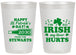 Personalized St Patricks Day 20 oz Frosted Cups - Irish My Liver Hurts | 200000