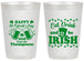 Personalized St Patricks Day 20 oz Frosted Cups - Eat Drink Be Irish | 200002
