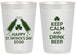 Personalized St Patricks Day 20 oz Frosted Cups - Clover Irish | 200005
