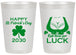 Personalized St Patricks Day 20 oz Frosted Cups - Clover Irish | 200008