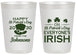 Personalized St Patricks Day 20 oz Frosted Cups - Irish Leprechaun | 200013