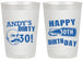 Personalized Birthday 20 oz Frosted Cups - 30th | 20012