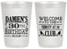 Personalized Birthday 20 oz Frosted Cups - 30th | 20016