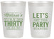 Personalized Birthday 20 oz Frosted Cups - 30th | 20017