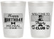 Personalized Birthday 20 oz Frosted Cups - 30th | 20018