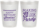 Personalized Birthday 20 oz Frosted Cups - 20th | 20021