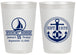 Personalized Birthday 20 oz Frosted Cups - 55th Nautical | 20025