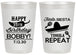 Personalized Birthday 20 oz Frosted Cups - 35th Fiesta Siesta Tequila | 20031