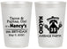 Personalized Birthday 20 oz Frosted Cups - 35th Nacho Average Party | 20036