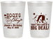 Personalized Birthday 20 oz Frosted Cups - Boots And Bling | 20038