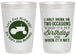 Personalized Birthday 20 oz Frosted Cups - 30th Lets Get Plowed | 20039