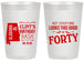Personalized Birthday 20 oz Frosted Cups - 40th | 20050