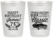 Personalized Birthday 20 oz Frosted Cups - 75th Classic Car | 20055