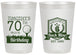 Personalized Birthday 20 oz Frosted Cups - 70th Golf | 20061