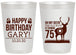 Personalized Birthday 20 oz Frosted Cups - 75th Hunting | 20063