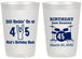 Personalized Birthday 20 oz Frosted Cups - 45th Jam Session | 20069