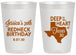Personalized Birthday 20 oz Frosted Cups - 30th Redneck Texas | 20072