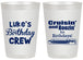 Personalized Birthday 20 oz Frosted Cups - Crusin Boozin | 20073