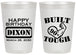 Personalized Birthday 20 oz Frosted Cups - Built Tough | 20078