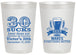 Personalized Birthday 20 oz Frosted Cups - 30th Sucks | 20097